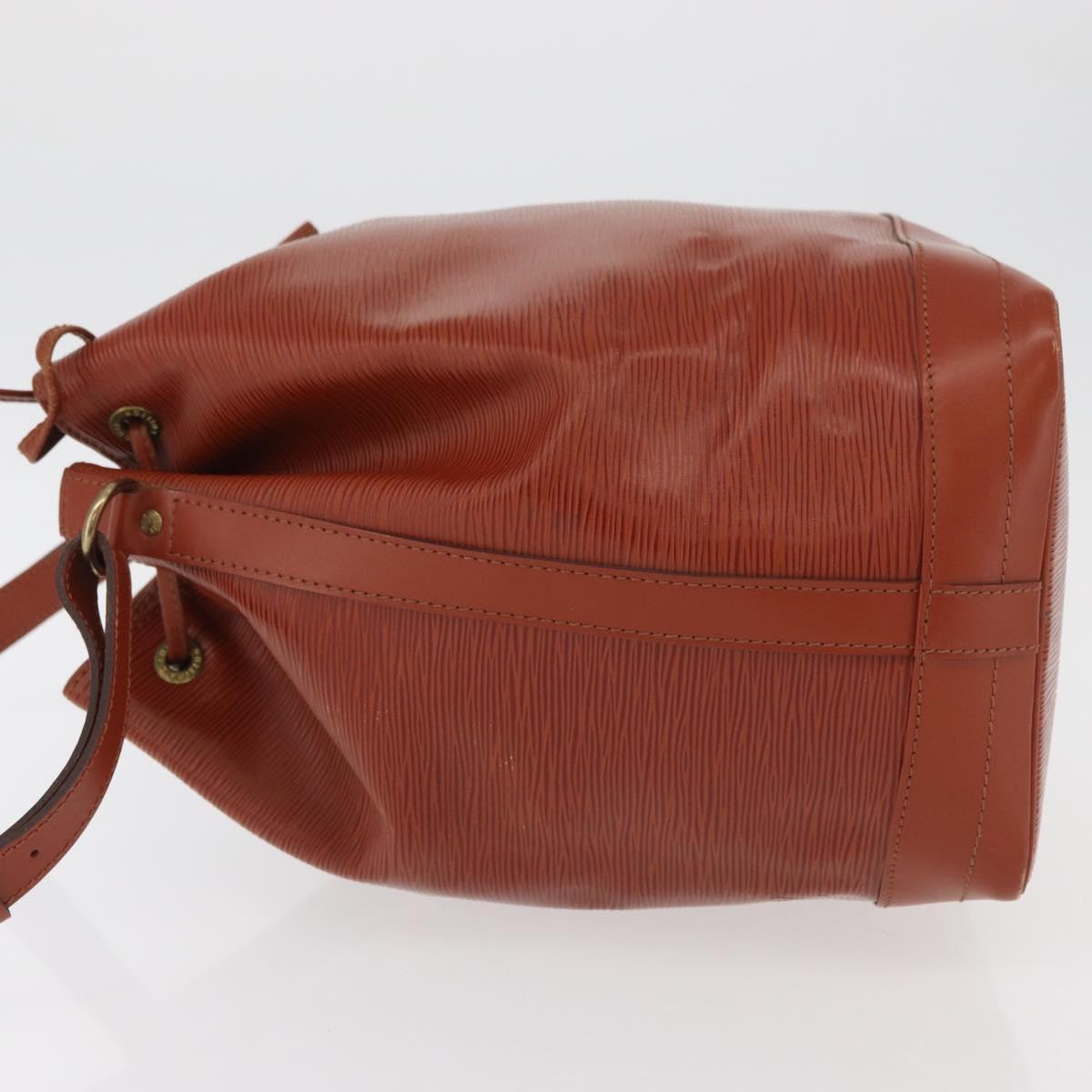 LOUIS VUITTON Epi Noe Shoulder Bag Brown M44028 LV Auth hk3774A