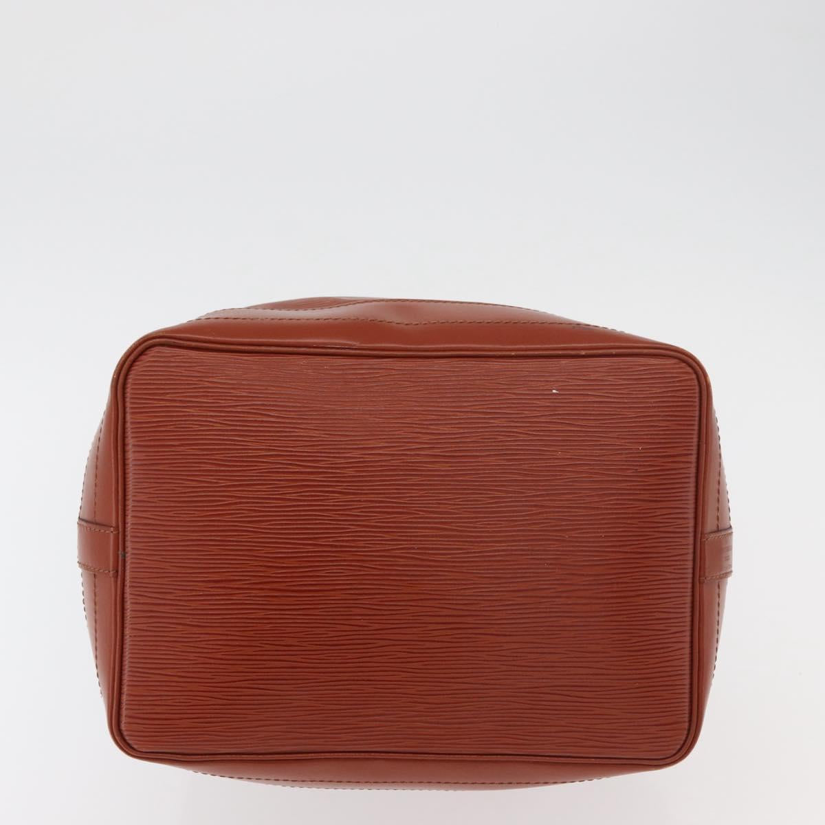 LOUIS VUITTON Epi Noe Shoulder Bag Brown M44028 LV Auth hk3774A
