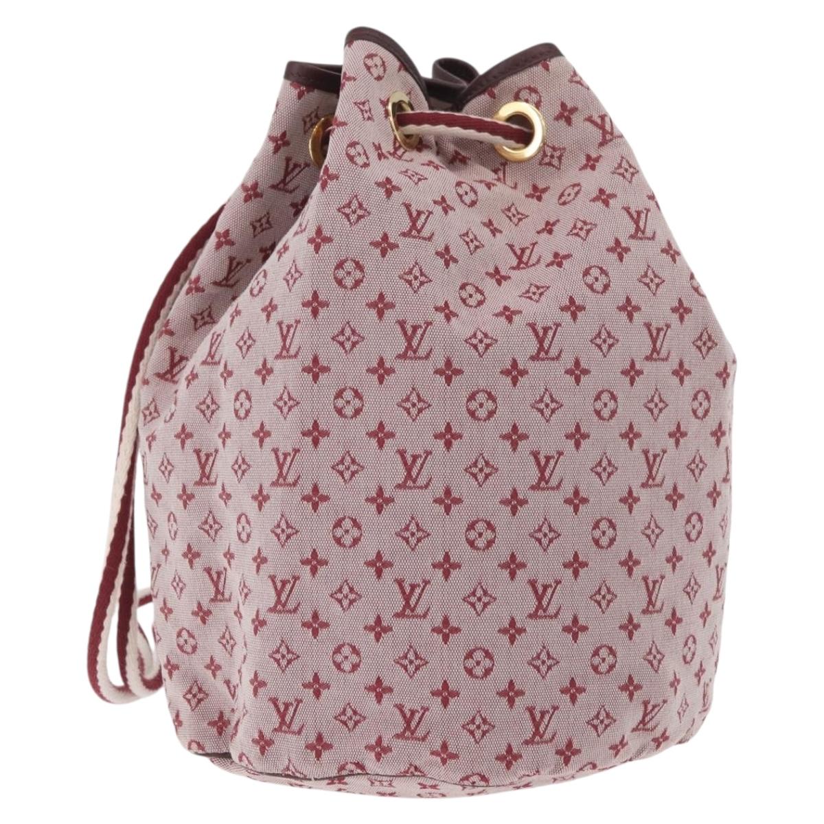 LOUIS VUITTON Monogram Mini Betsy Shoulder Bag Red M92520 LV Auth hk3775A