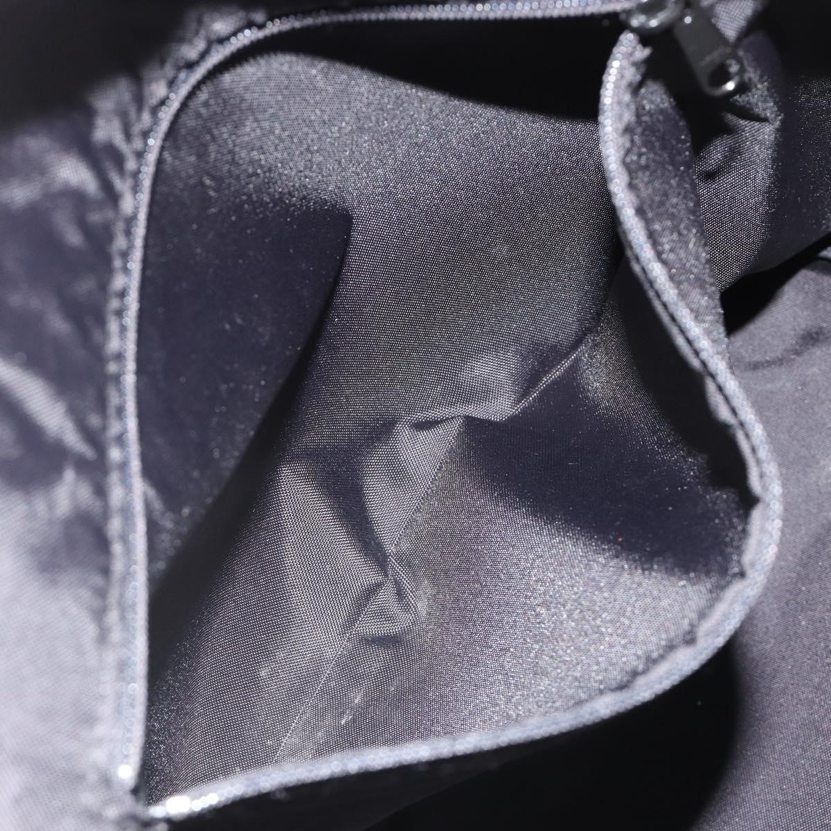 BURBERRY Blue Label Tote Bag Nylon Black Auth hk3812