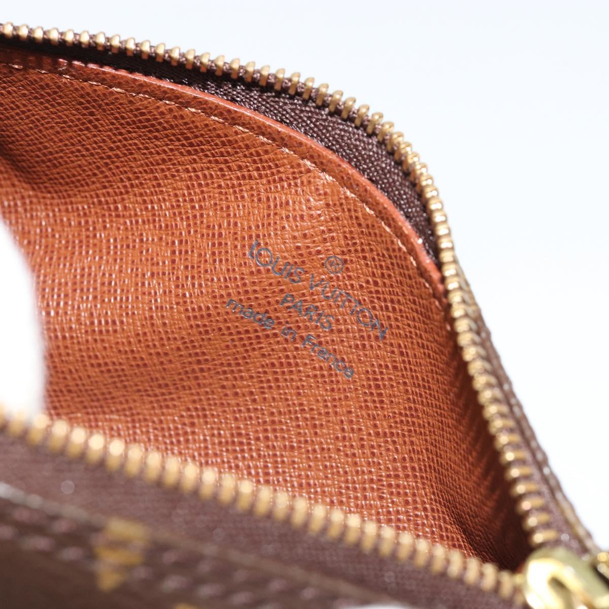 LOUIS VUITTON Monogram Papillon Pouch LV Auth hk3839