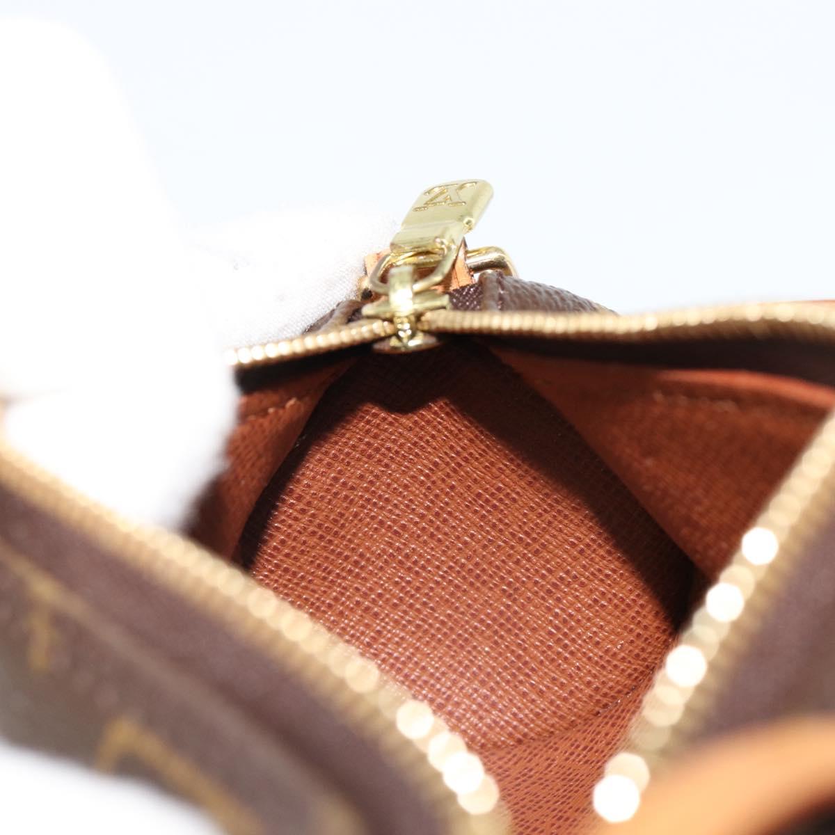 LOUIS VUITTON Monogram Papillon Pouch LV Auth hk3839
