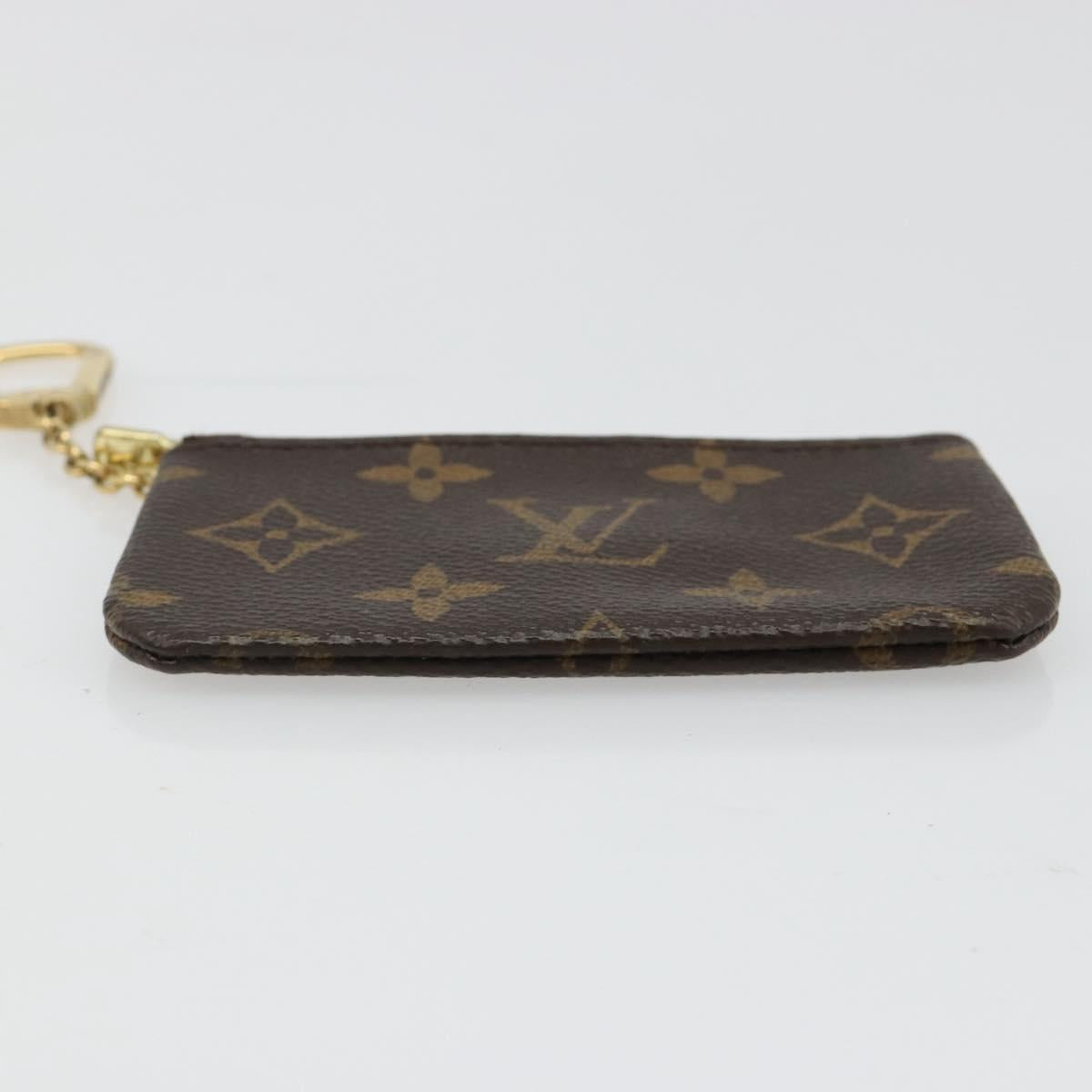 LOUIS VUITTON Monogram Pochette Cles Coin Purse M62650 LV Auth hk3841