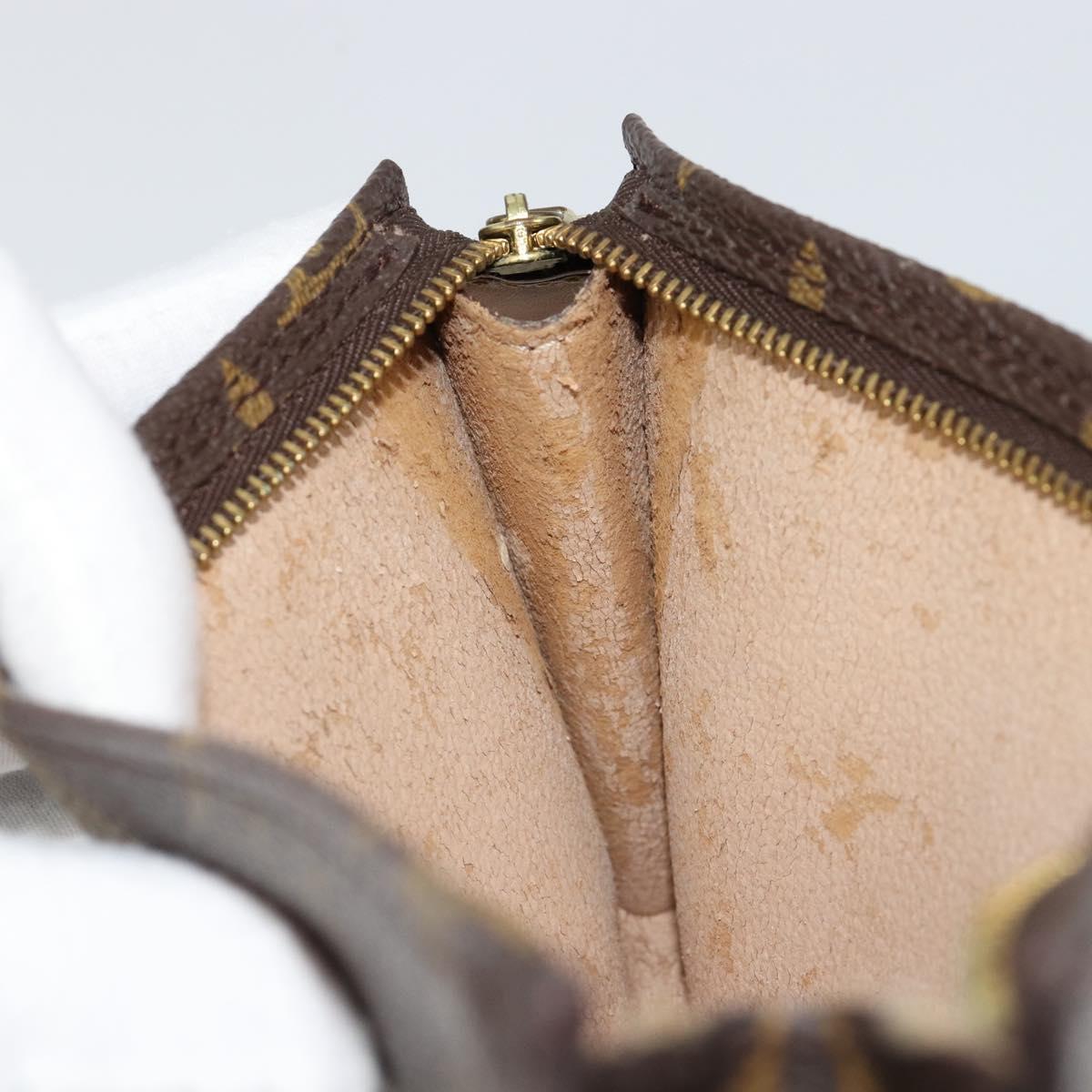 LOUIS VUITTON Monogram Bucket GM Accessory Pouch LV Auth hk3842