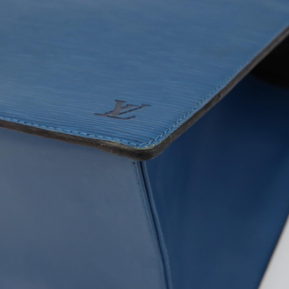 LOUIS VUITTON Epi Riviera Hand Bag Blue M48185 LV Auth hk3848