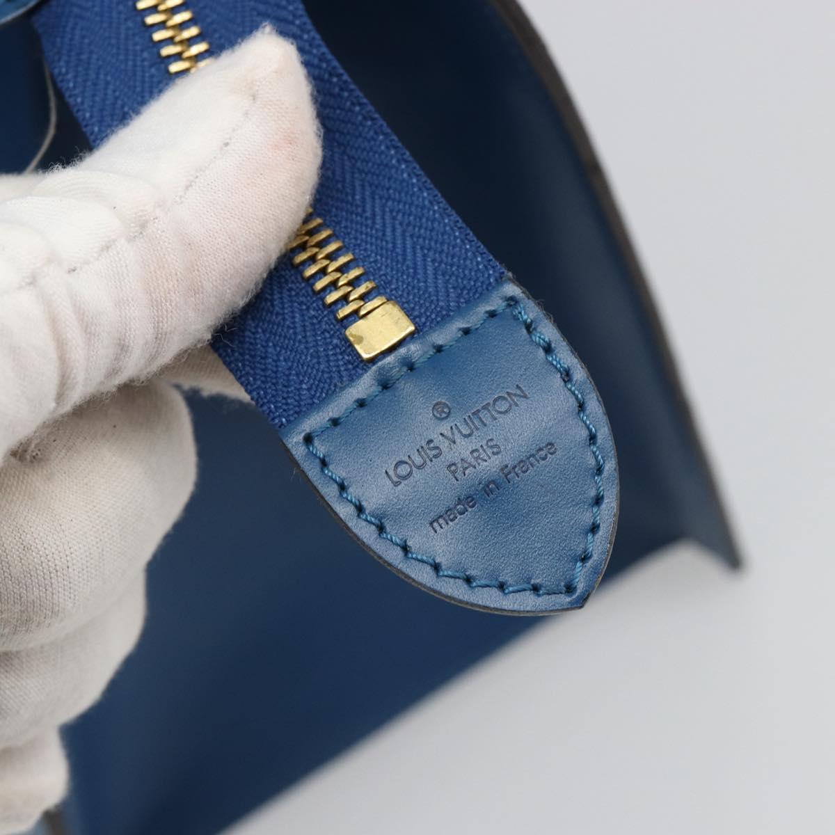 LOUIS VUITTON Epi Riviera Hand Bag Blue M48185 LV Auth hk3848