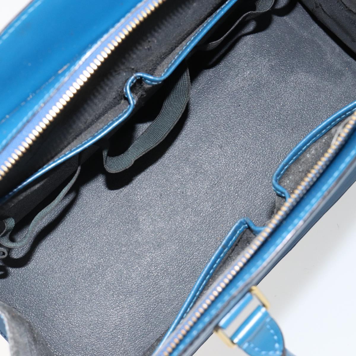 LOUIS VUITTON Epi Riviera Hand Bag Blue M48185 LV Auth hk3848