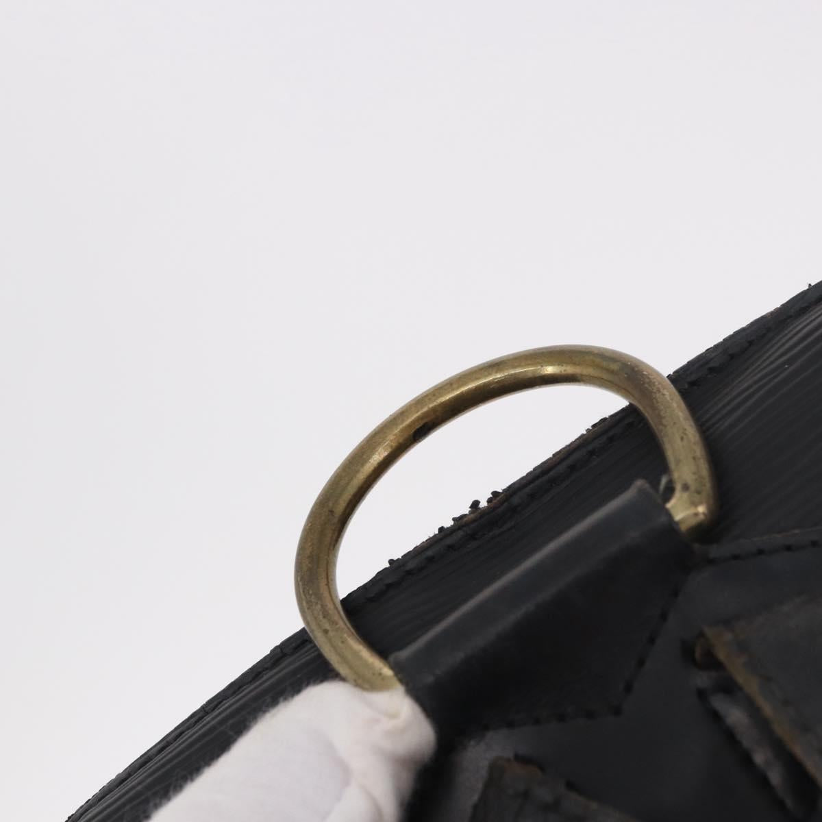 LOUIS VUITTON Epi Coblanc Shoulder Bag Black M52292 LV Auth hk3851