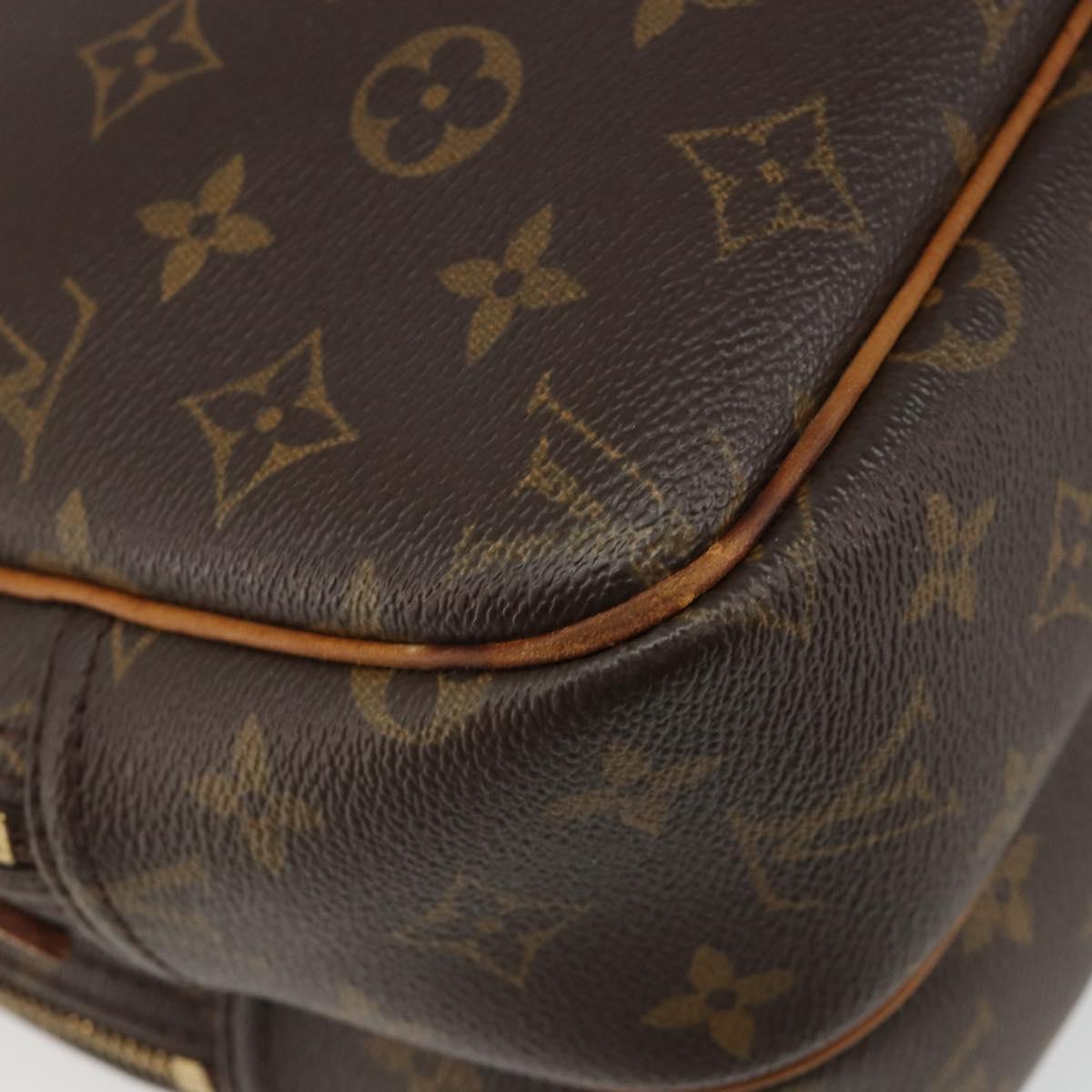 LOUIS VUITTON Monogram Reporter PM Shoulder Bag M45254 LV Auth hk3853