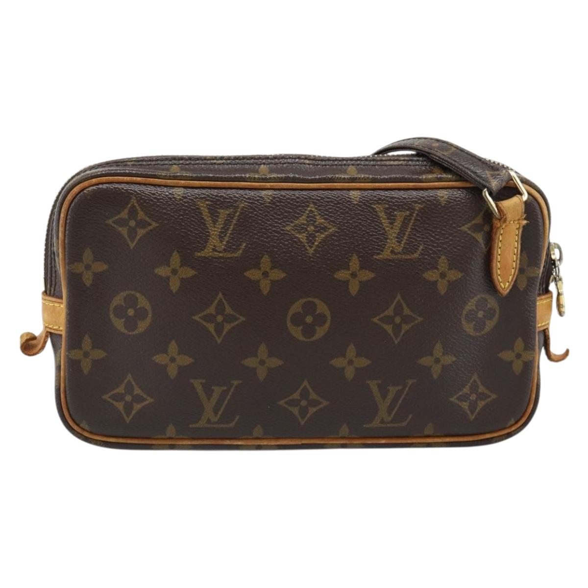 LOUIS VUITTON Monogram Marly Bandouliere Shoulder Bag M51828 LV Auth hk3854