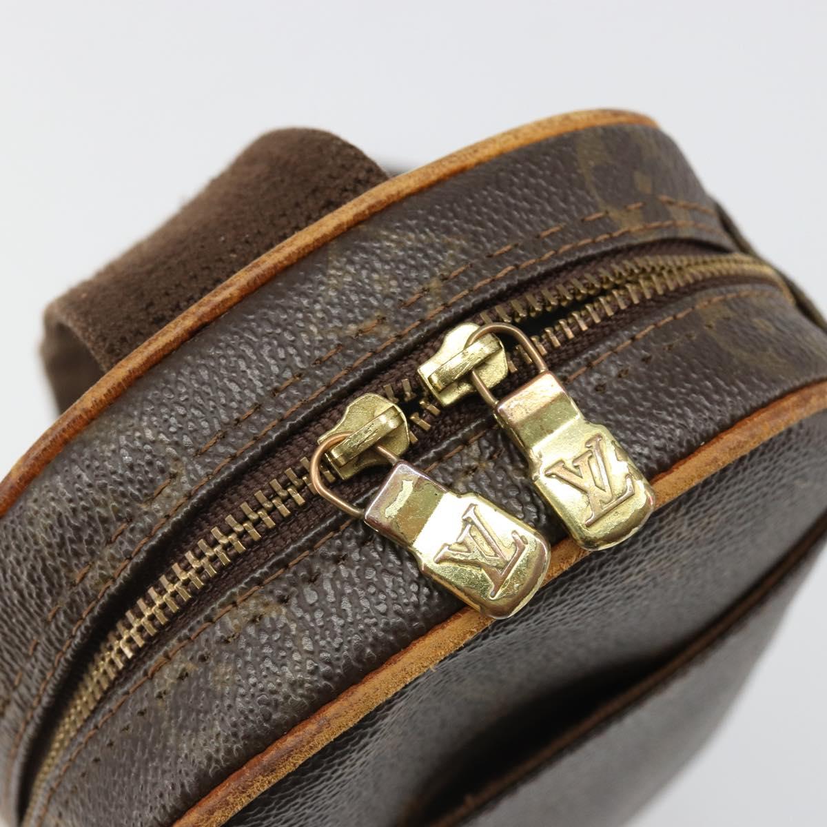 LOUIS VUITTON Monogram Pochette Gange Shoulder Bag M51870 LV Auth hk3855