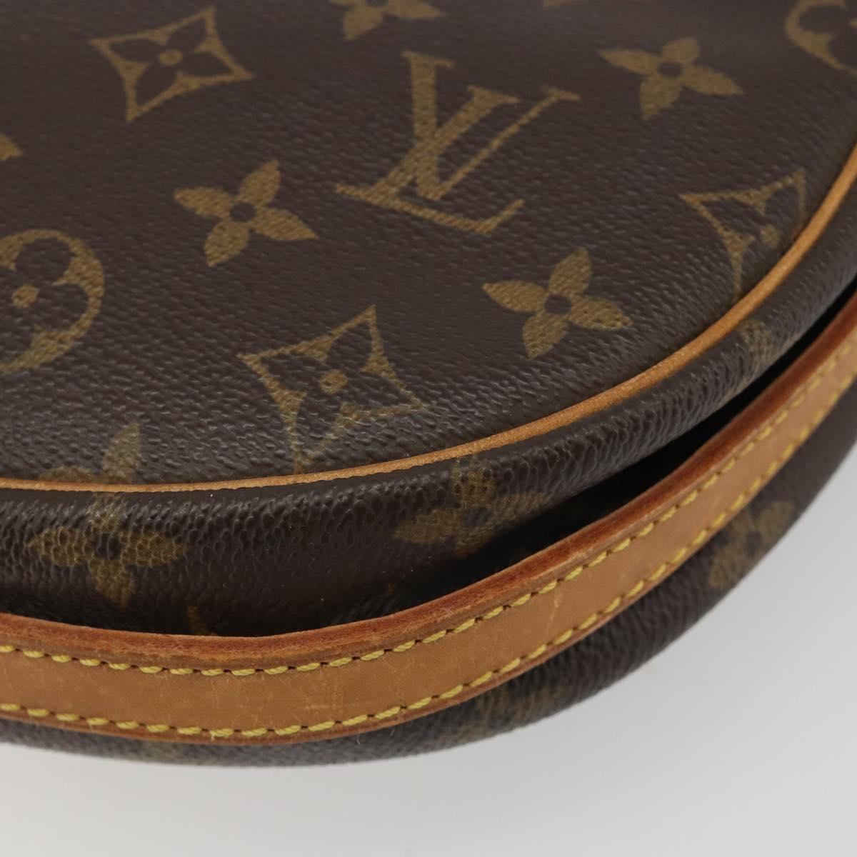 LOUIS VUITTON Monogram Jeune Fille MM Shoulder Bag M51226 LV Auth hk3856