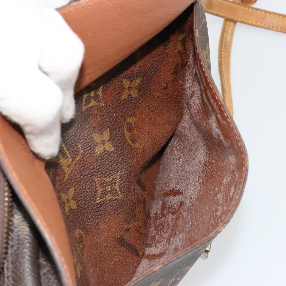 LOUIS VUITTON Monogram Jeune Fille MM Shoulder Bag M51226 LV Auth hk3856