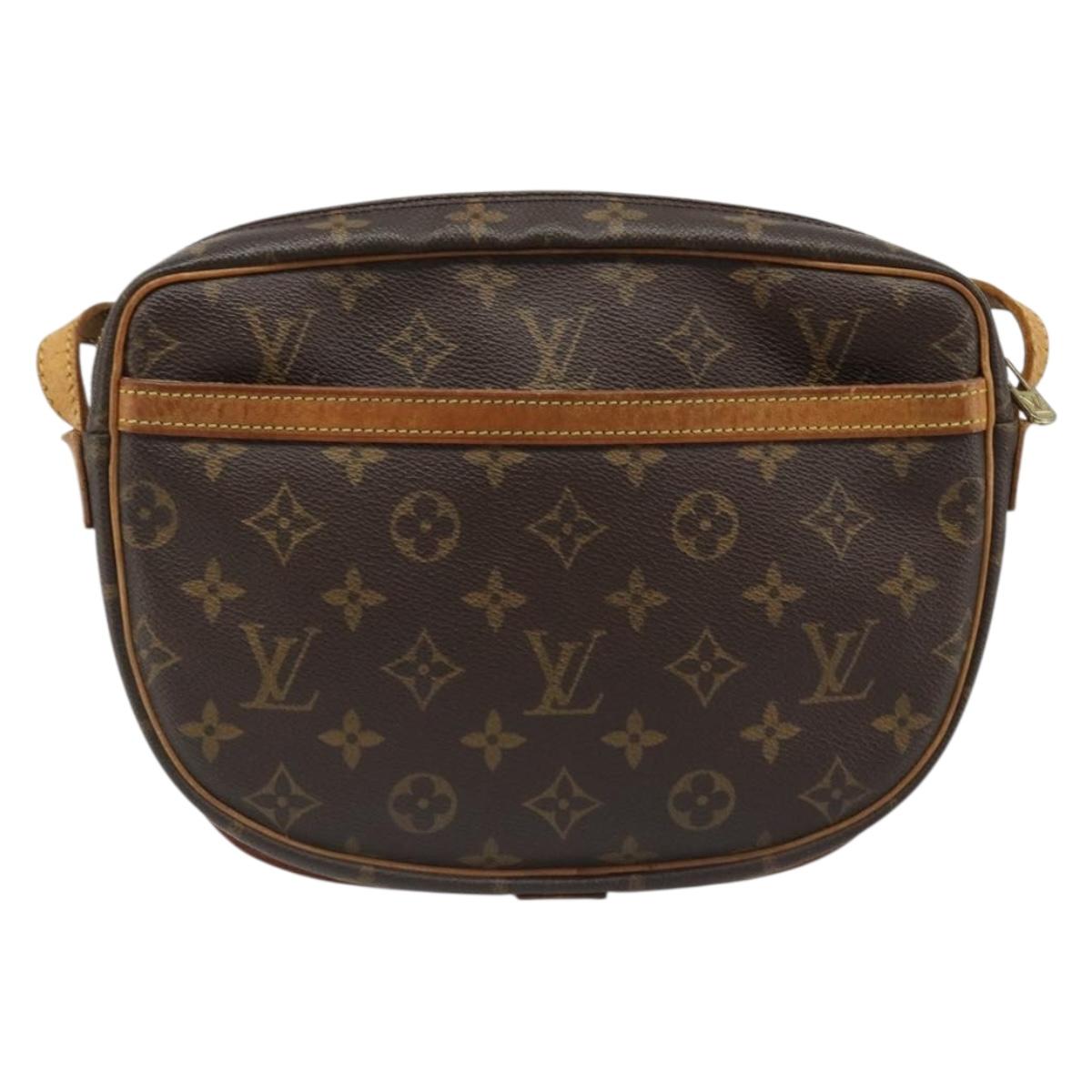 LOUIS VUITTON Monogram Jeune Fille MM Shoulder Bag M51226 LV Auth hk3856