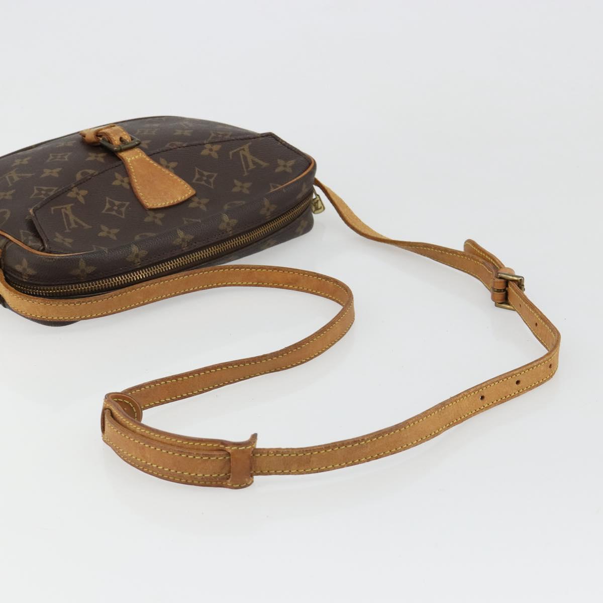 LOUIS VUITTON Monogram Jeune Fille MM Shoulder Bag M51226 LV Auth hk3856