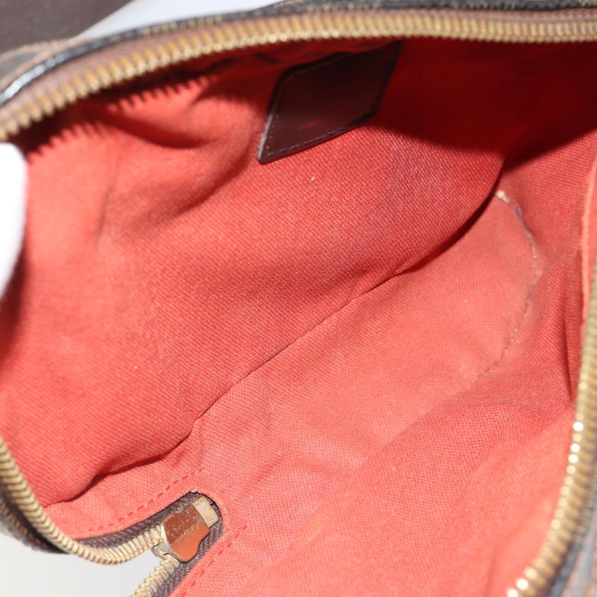 LOUIS VUITTON Damier Ebene Geronimos Shoulder Bag N51994 LV Auth hk3860