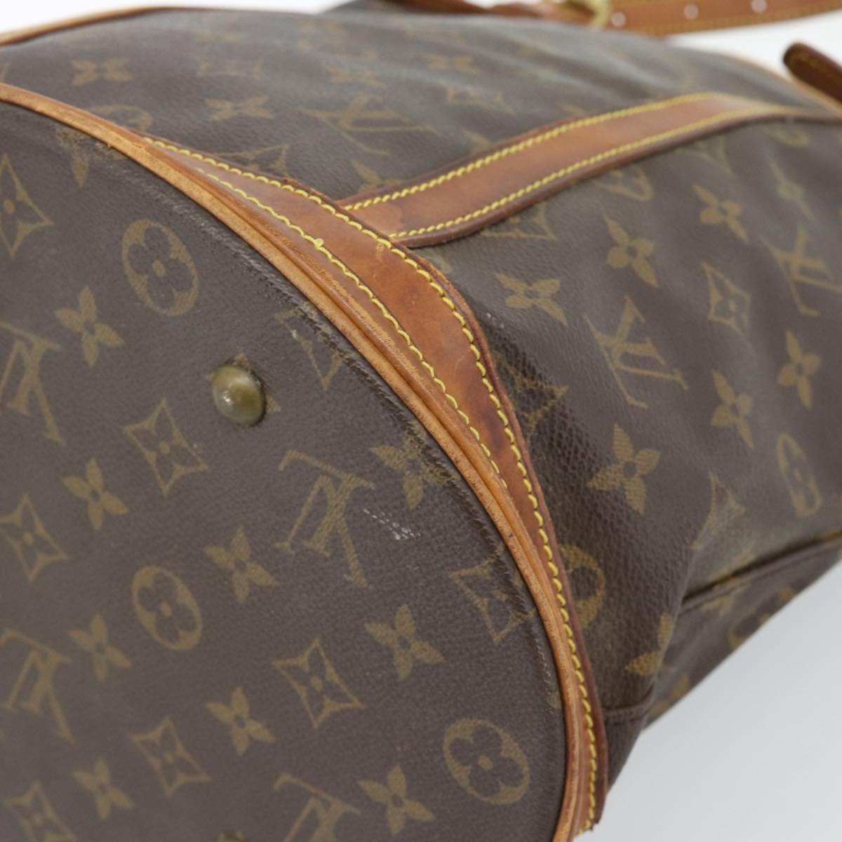 LOUIS VUITTON Monogram Bucket GM Shoulder Bag M42236 LV Auth hk3863