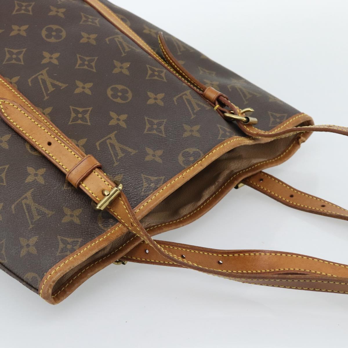 LOUIS VUITTON Monogram Bucket GM Shoulder Bag M42236 LV Auth hk3863