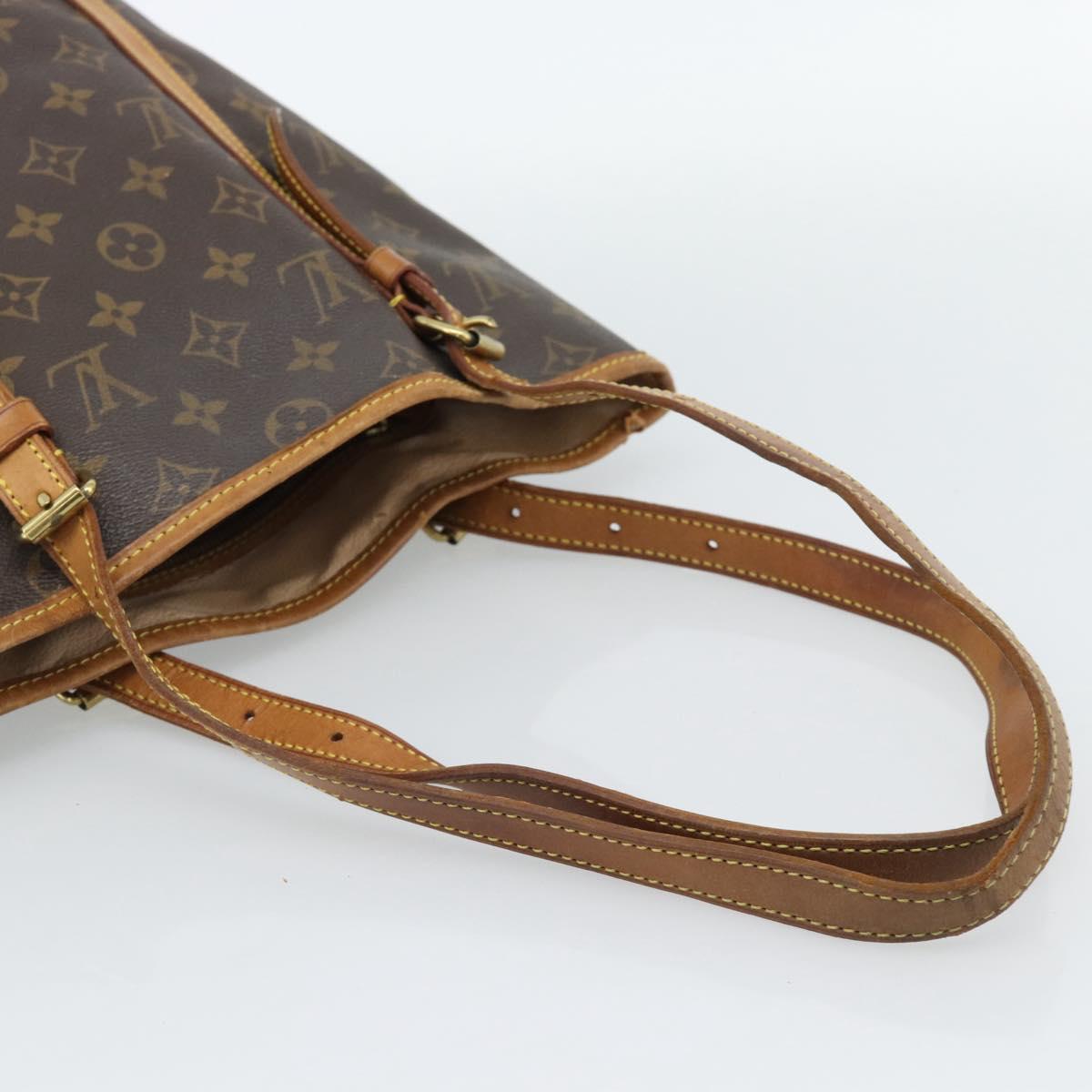 LOUIS VUITTON Monogram Bucket GM Shoulder Bag M42236 LV Auth hk3863
