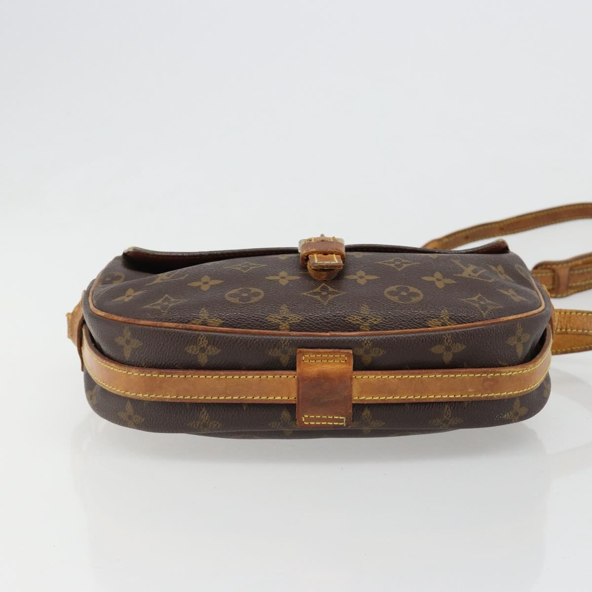 LOUIS VUITTON Monogram Jeune Fille MM Shoulder Bag M51226 LV Auth hk3865