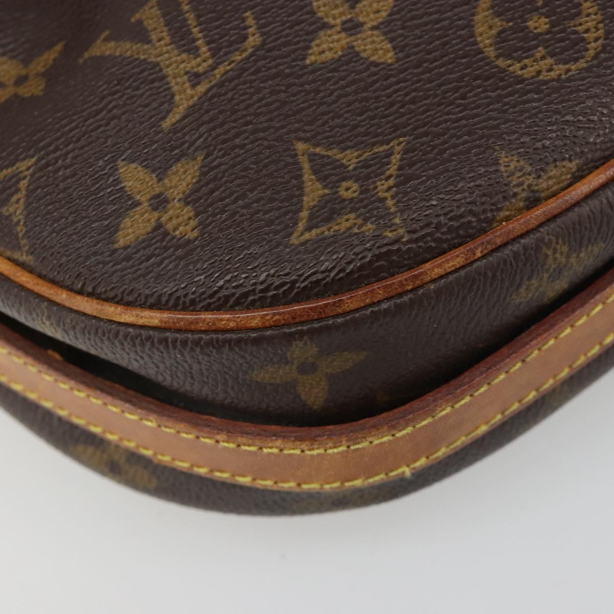 LOUIS VUITTON Monogram Jeune Fille MM Shoulder Bag M51226 LV Auth hk3865