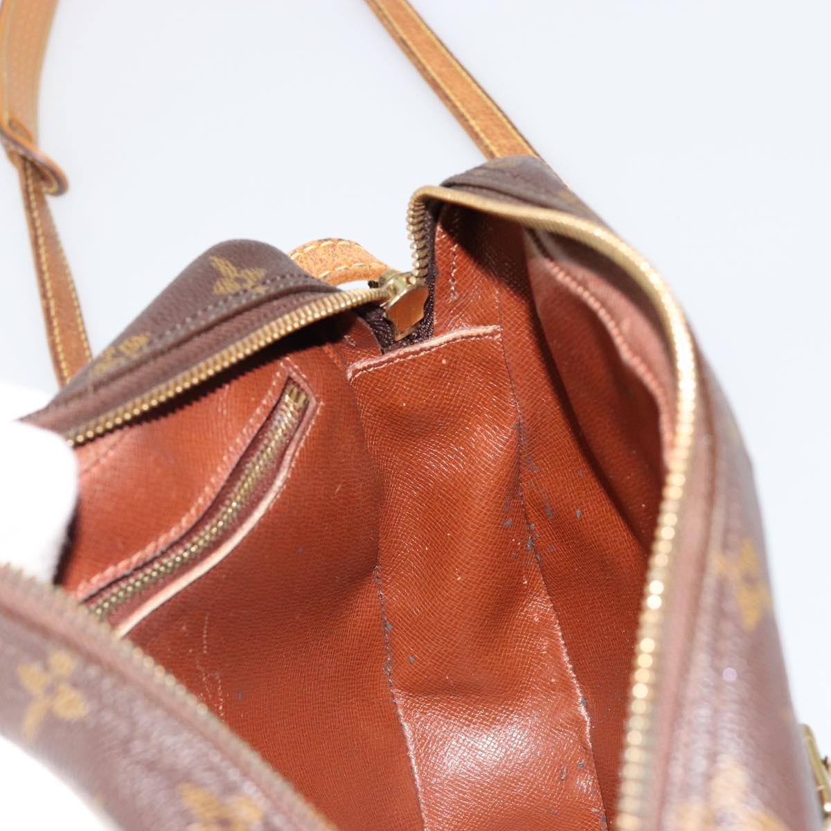 LOUIS VUITTON Monogram Jeune Fille MM Shoulder Bag M51226 LV Auth hk3865