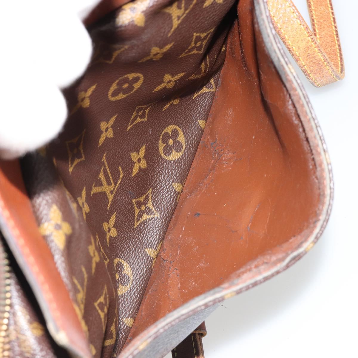 LOUIS VUITTON Monogram Jeune Fille MM Shoulder Bag M51226 LV Auth hk3865