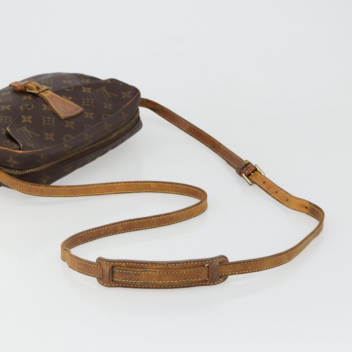 LOUIS VUITTON Monogram Jeune Fille MM Shoulder Bag M51226 LV Auth hk3865