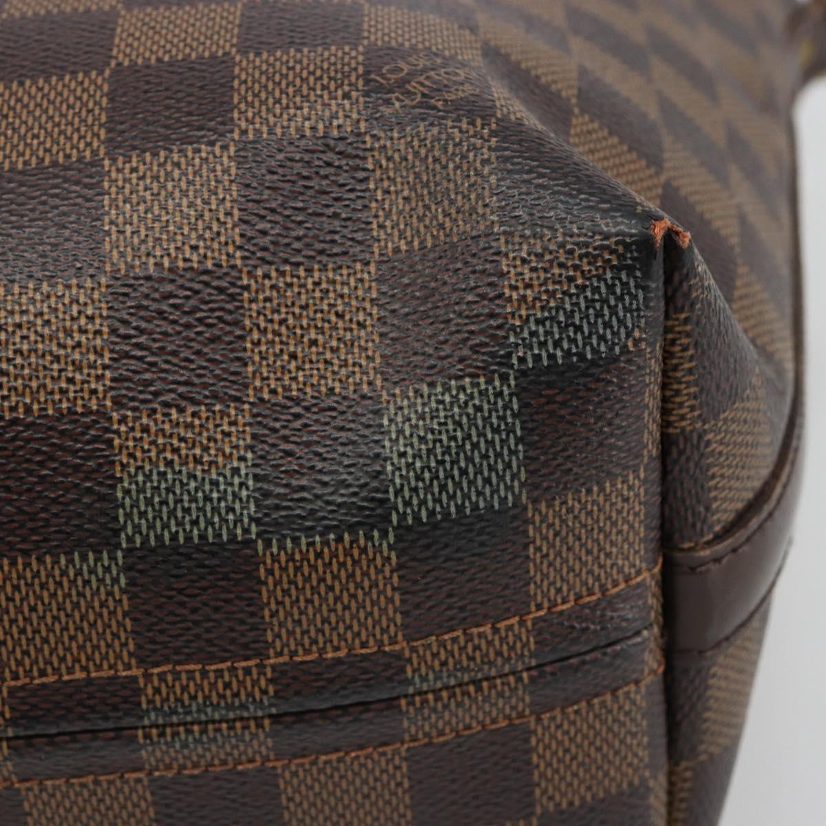 LOUIS VUITTON Damier Ebene Illovo MM Shoulder Bag N51995 LV Auth hk3870