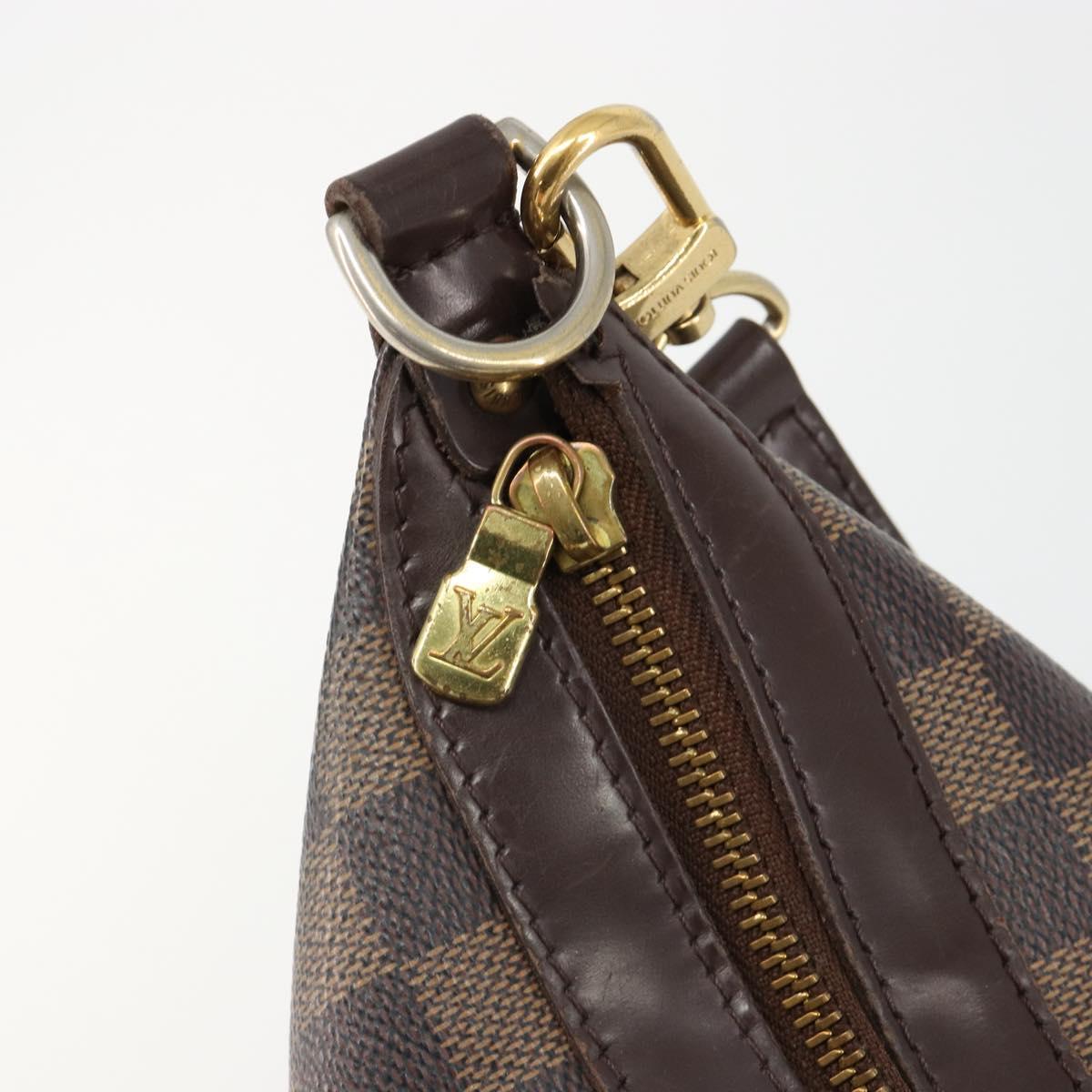 LOUIS VUITTON Damier Ebene Illovo MM Shoulder Bag N51995 LV Auth hk3870