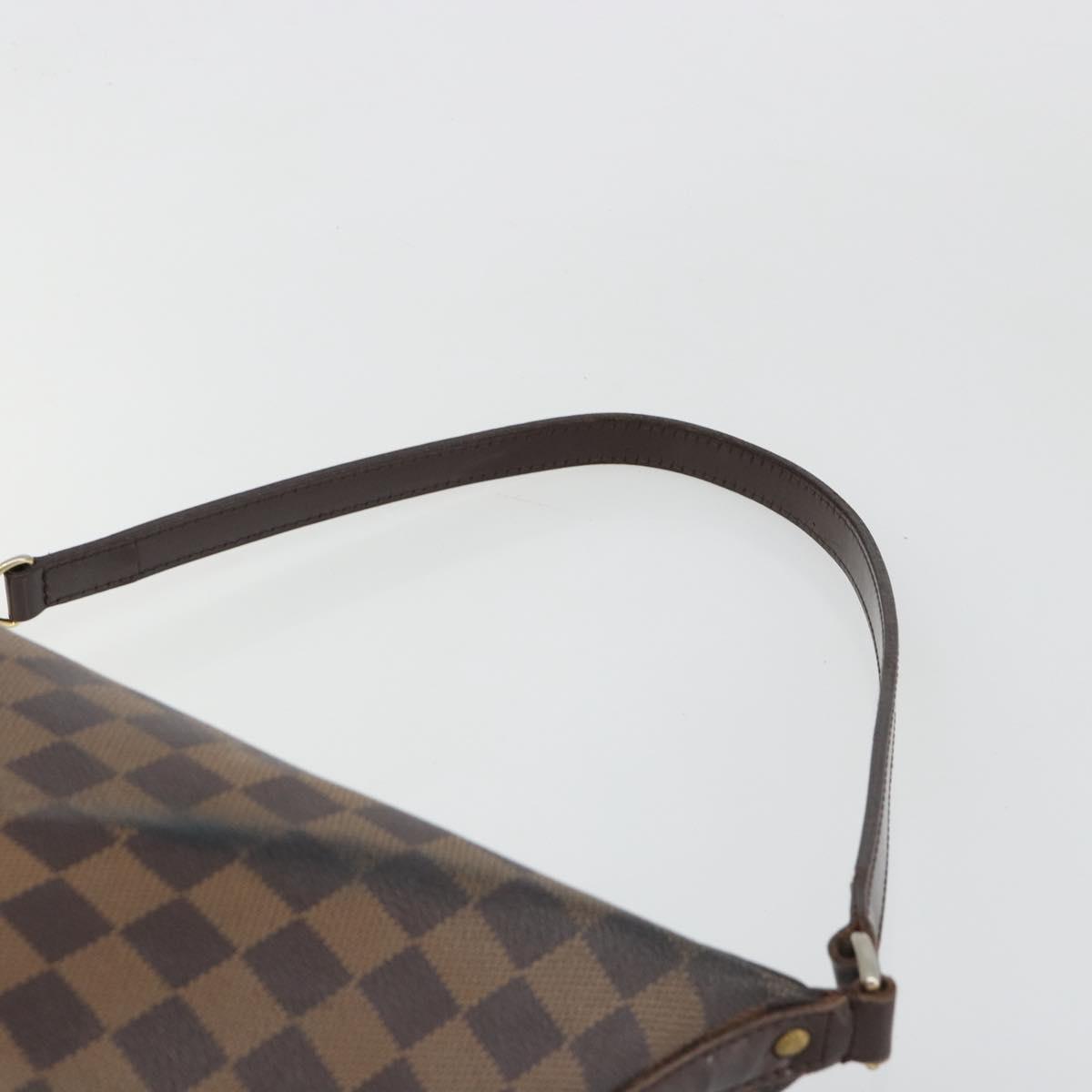 LOUIS VUITTON Damier Ebene Illovo MM Shoulder Bag N51995 LV Auth hk3870