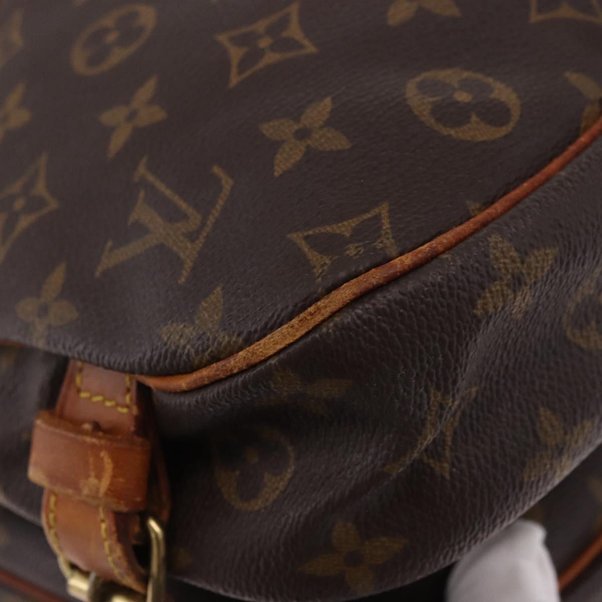 LOUIS VUITTON Monogram Saumur 30 Shoulder Bag M42256 LV Auth hk3873