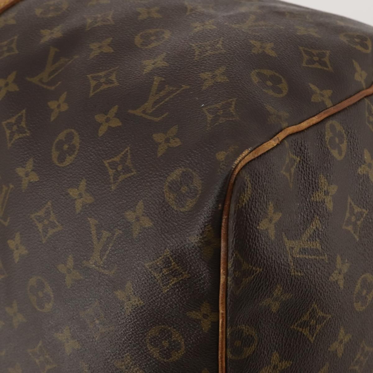 LOUIS VUITTON Monogram Keepall 60 Boston Bag M41422 LV Auth hk3881