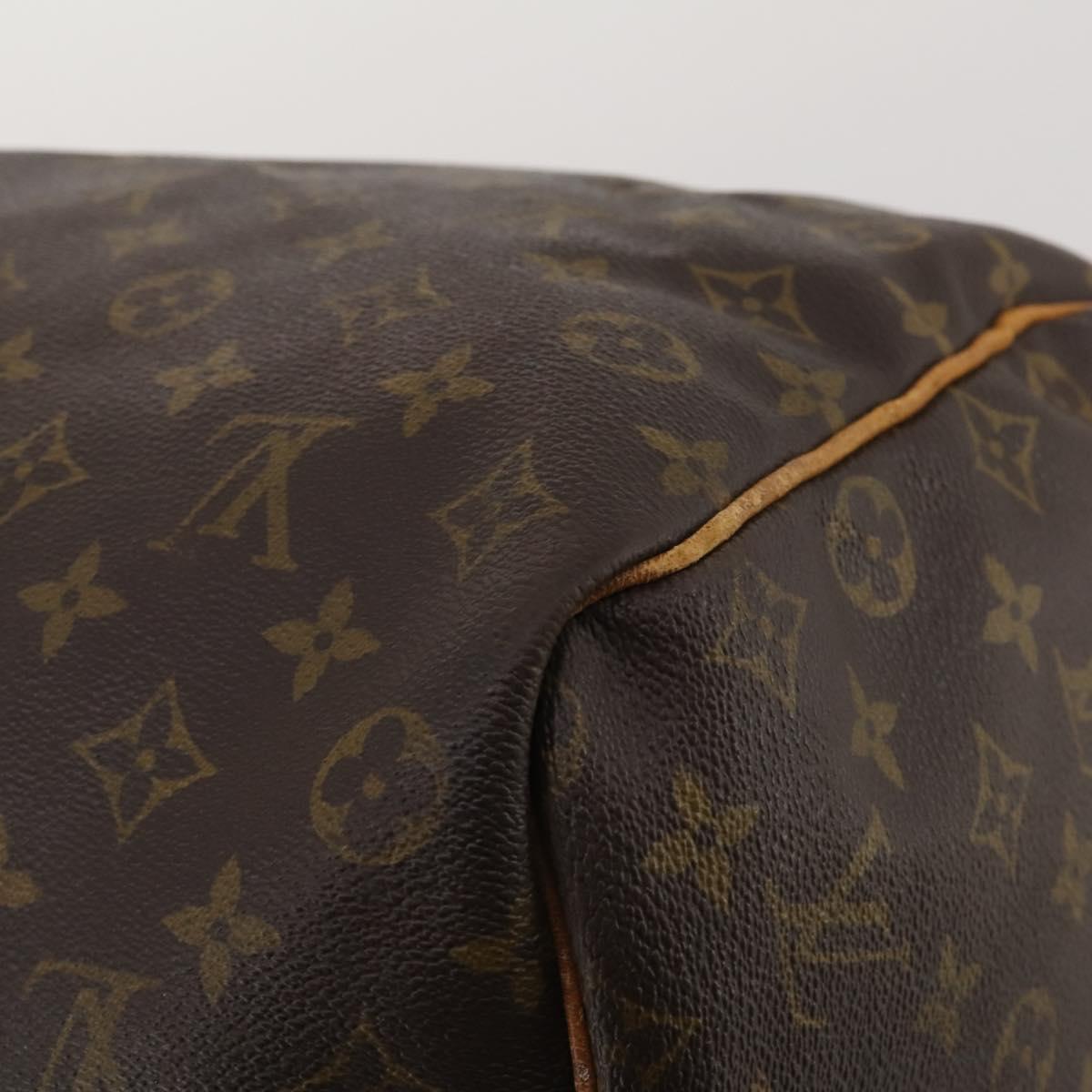 LOUIS VUITTON Monogram Keepall 60 Boston Bag M41422 LV Auth hk3881