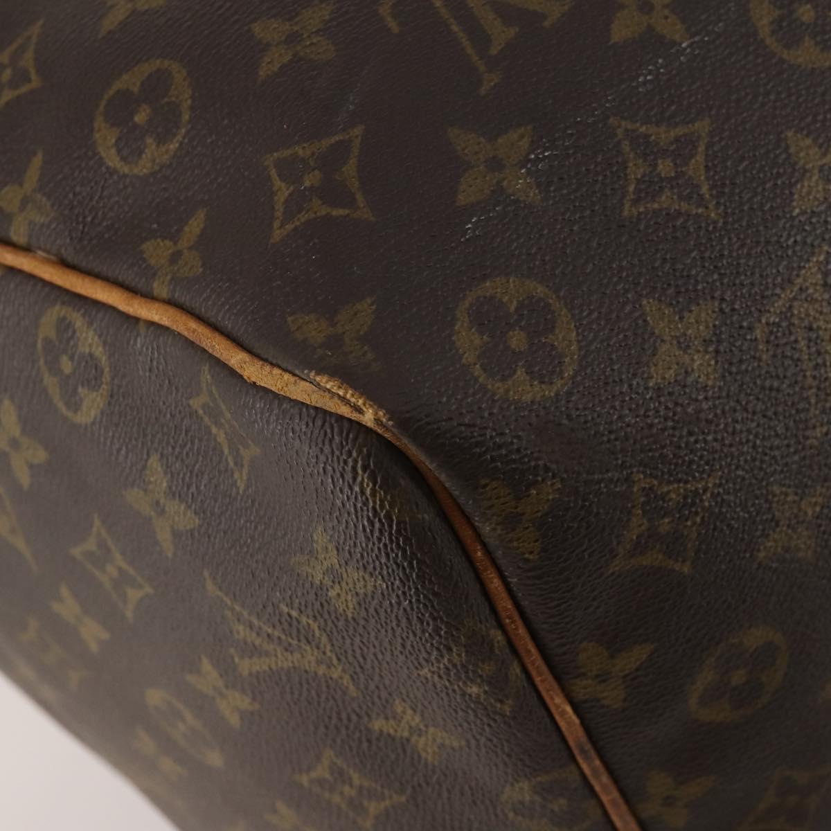 LOUIS VUITTON Monogram Keepall 60 Boston Bag M41422 LV Auth hk3881