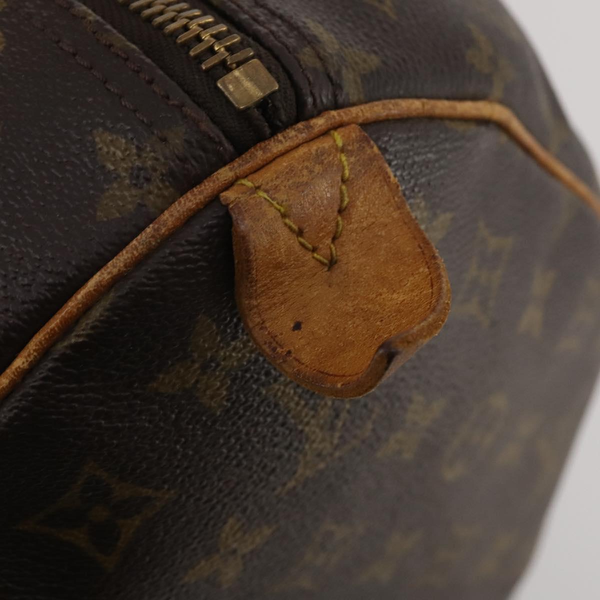 LOUIS VUITTON Monogram Keepall 60 Boston Bag M41422 LV Auth hk3881