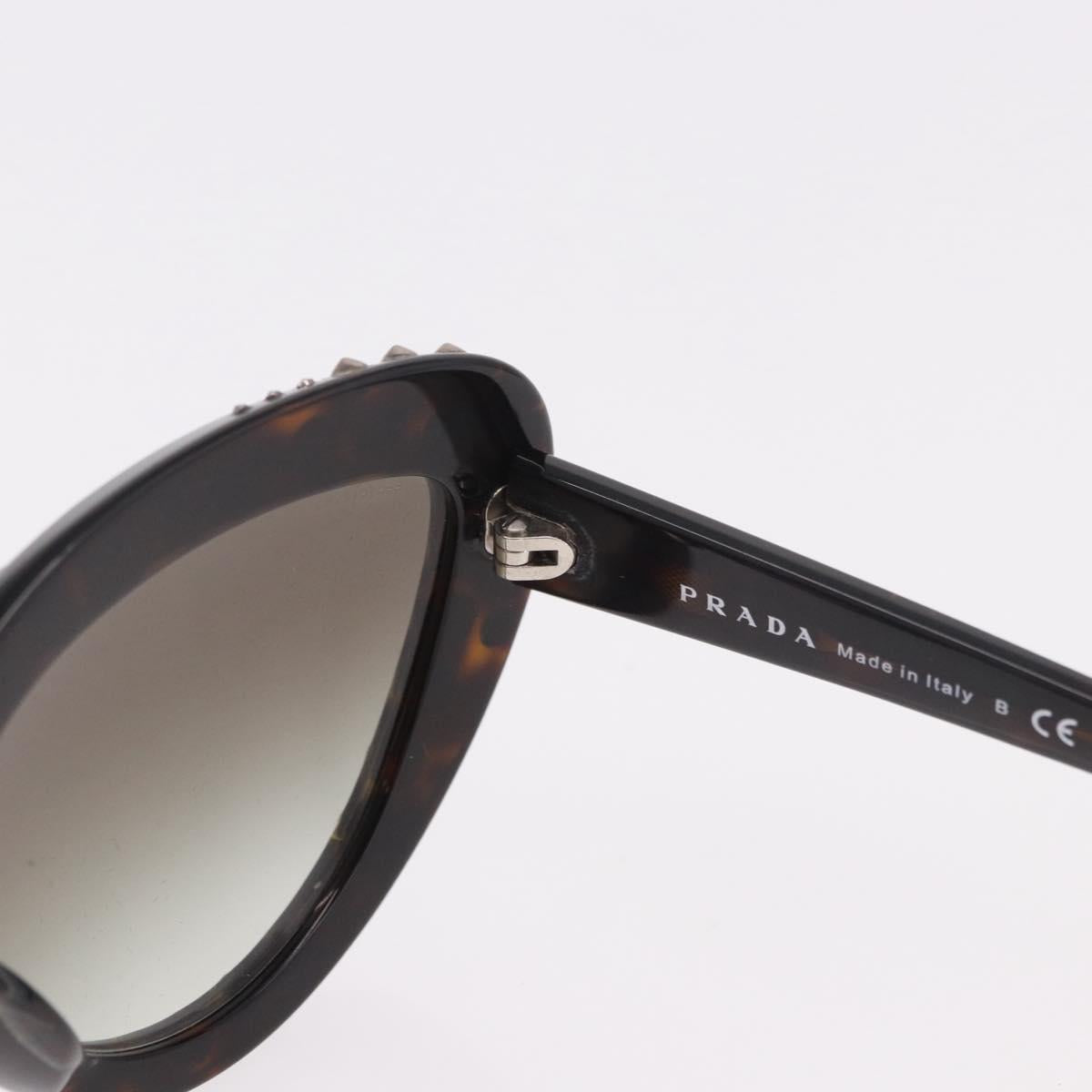 PRADA Sunglasses plastic Black Auth hk3889V