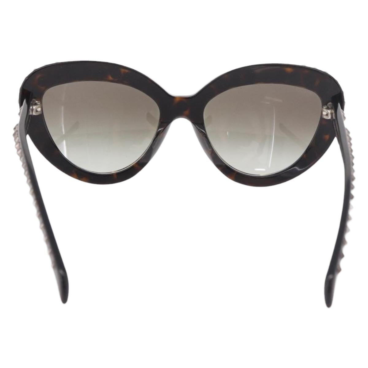 PRADA Sunglasses plastic Black Auth hk3889V