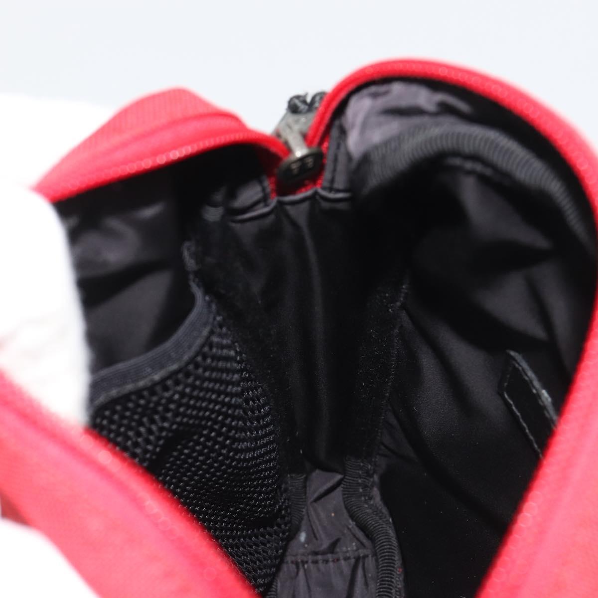 BALENCIAGA Messenger Bag S Shoulder Bag Nylon Red 638657 Auth hk3893