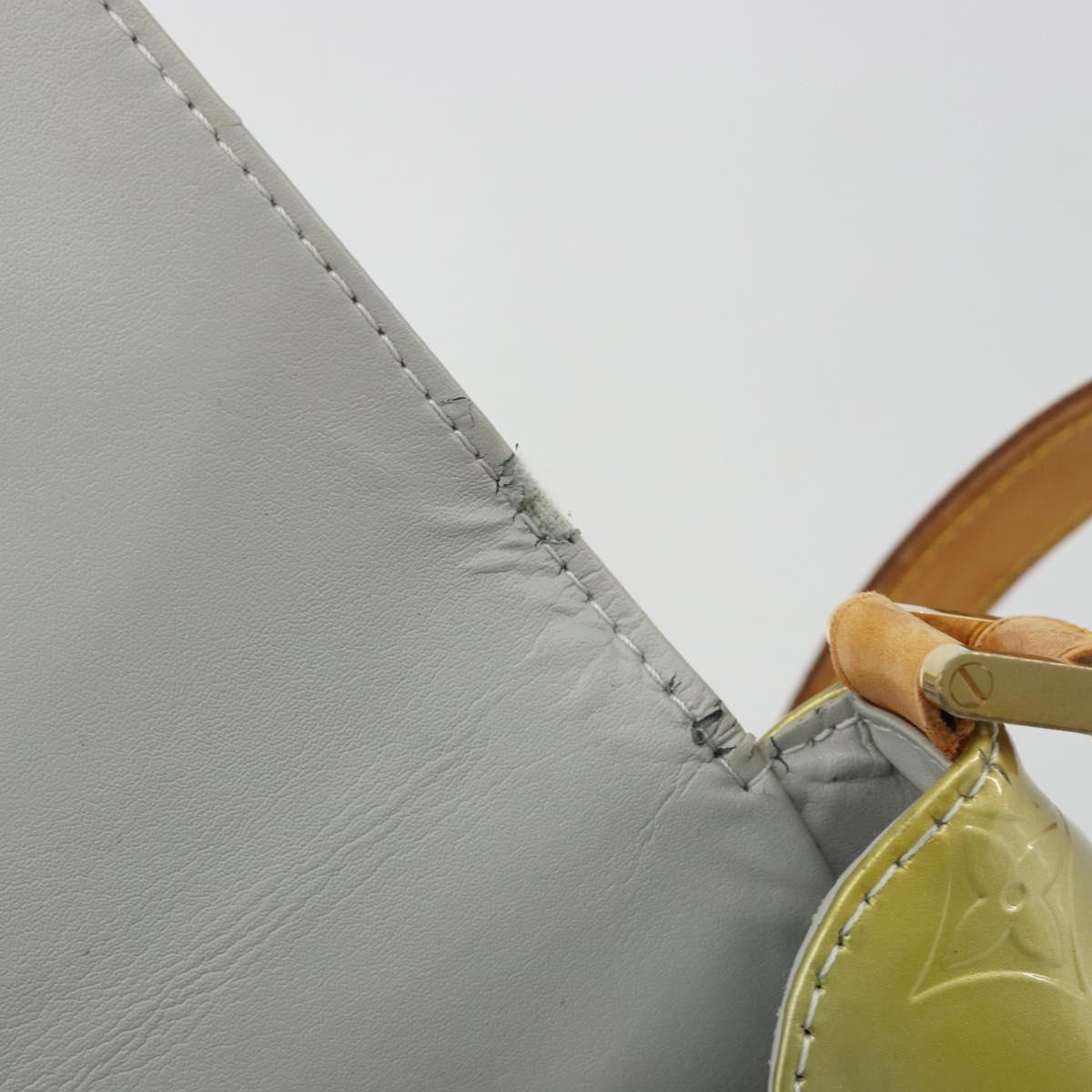 LOUIS VUITTON Monogram Vernis Thompson Street Bag Gris M91008 LV Auth hk3896