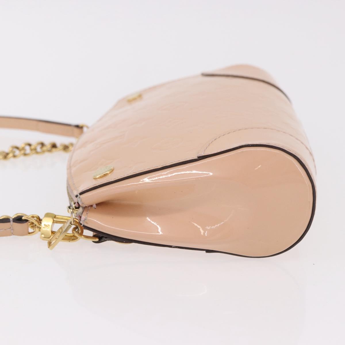 LOUIS VUITTON Vernis Santa Monica Clutch 2way Rose Valerine M50410 Auth hk3897