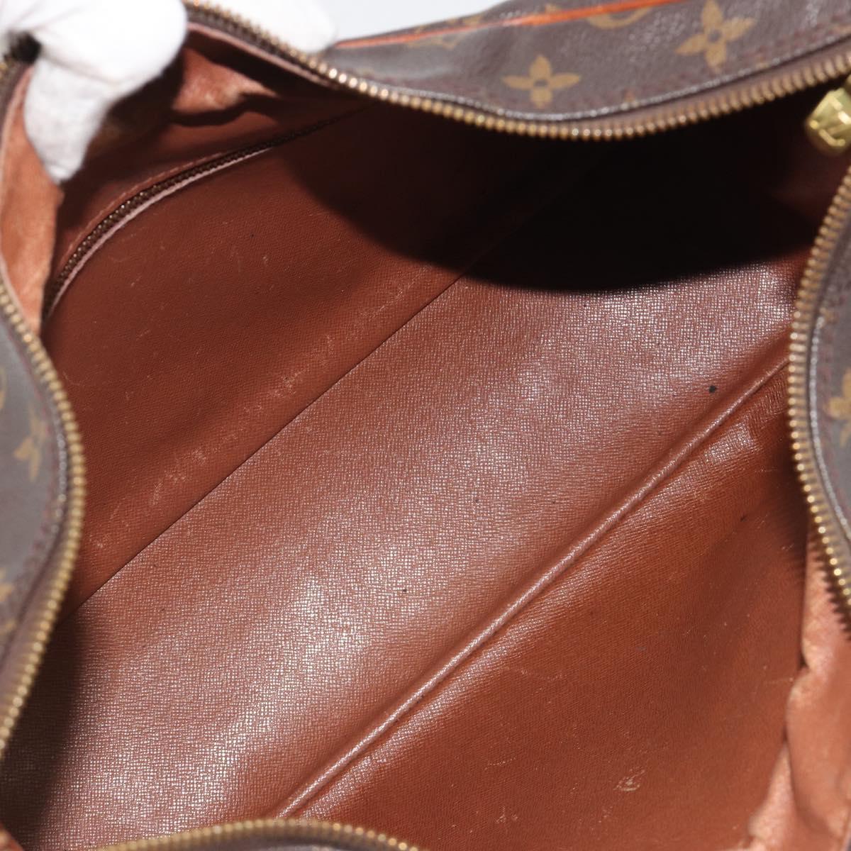 LOUIS VUITTON Monogram Boulogne 35 Shoulder Bag M51260 LV Auth hk3899