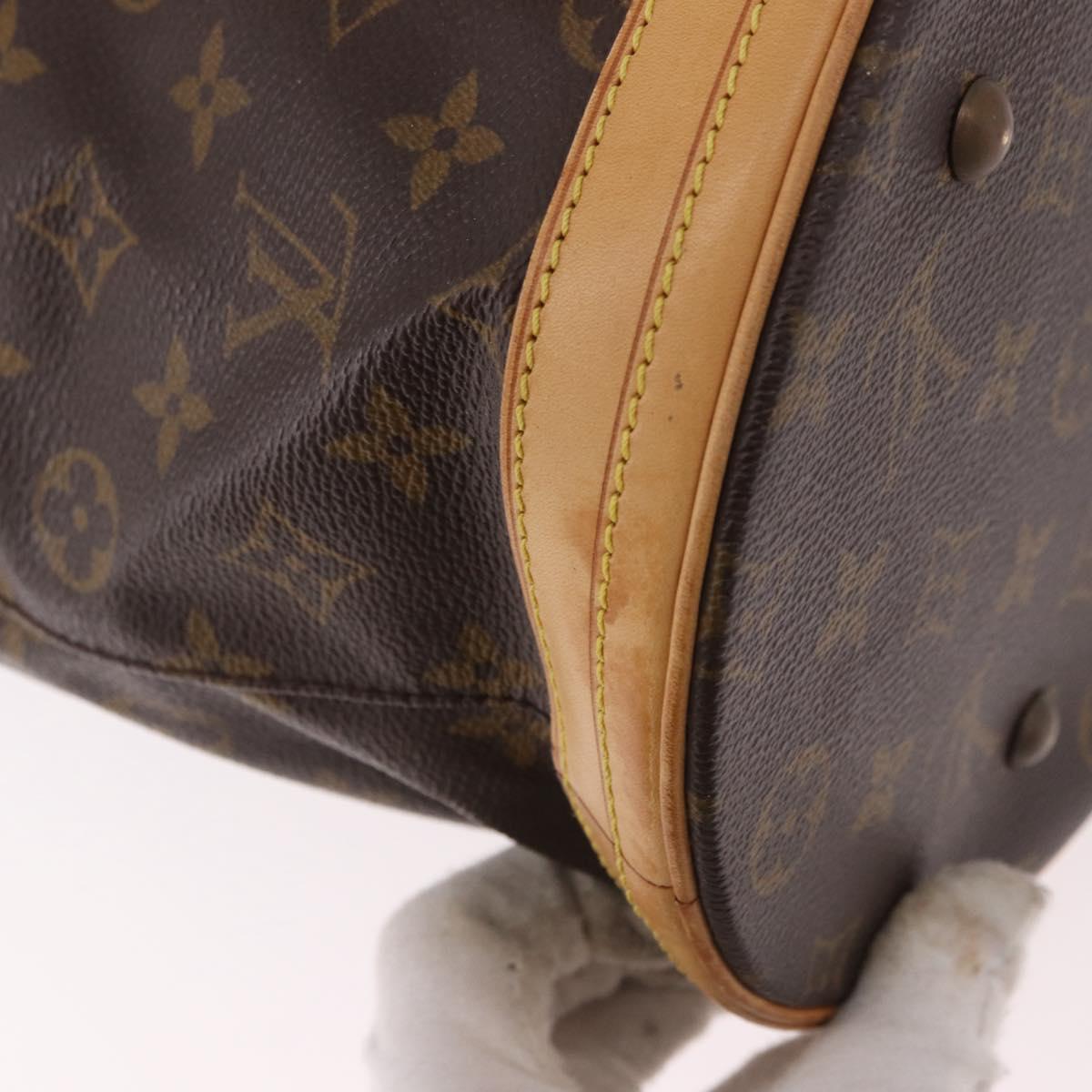 LOUIS VUITTON Monogram Bucket GM Shoulder Bag M42236 LV Auth hk3903