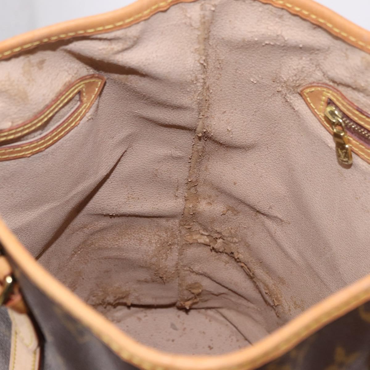 LOUIS VUITTON Monogram Bucket GM Shoulder Bag M42236 LV Auth hk3903