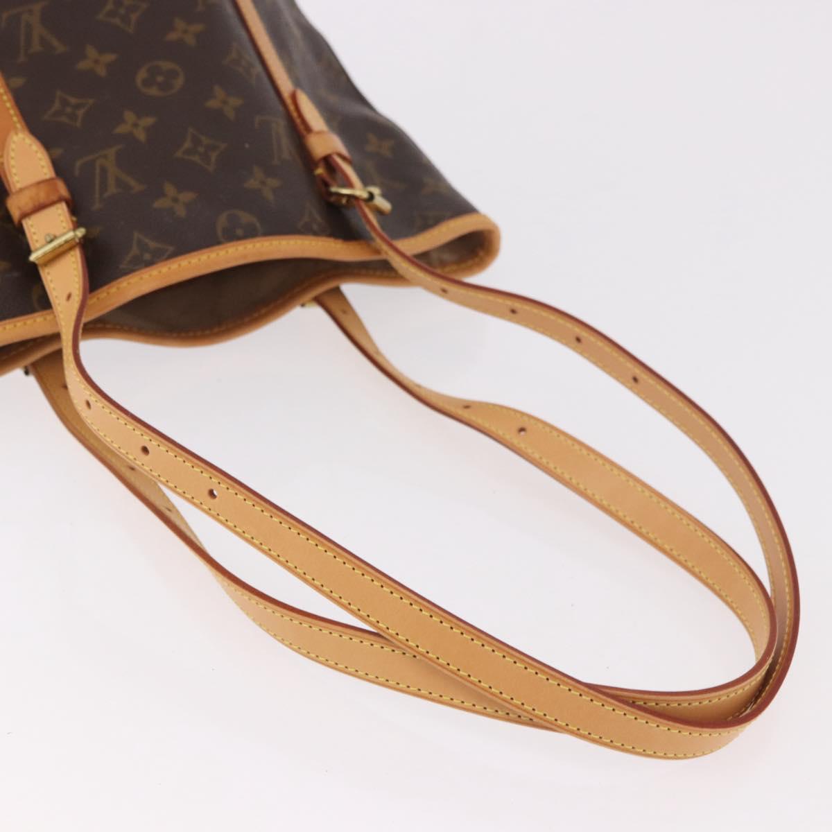 LOUIS VUITTON Monogram Bucket GM Shoulder Bag M42236 LV Auth hk3903