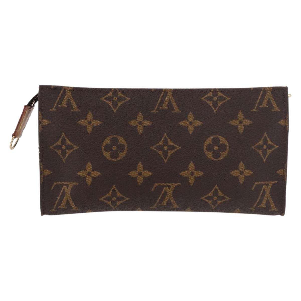 LOUIS VUITTON Monogram Bucket GM Accessory Pouch LV Auth hk3908