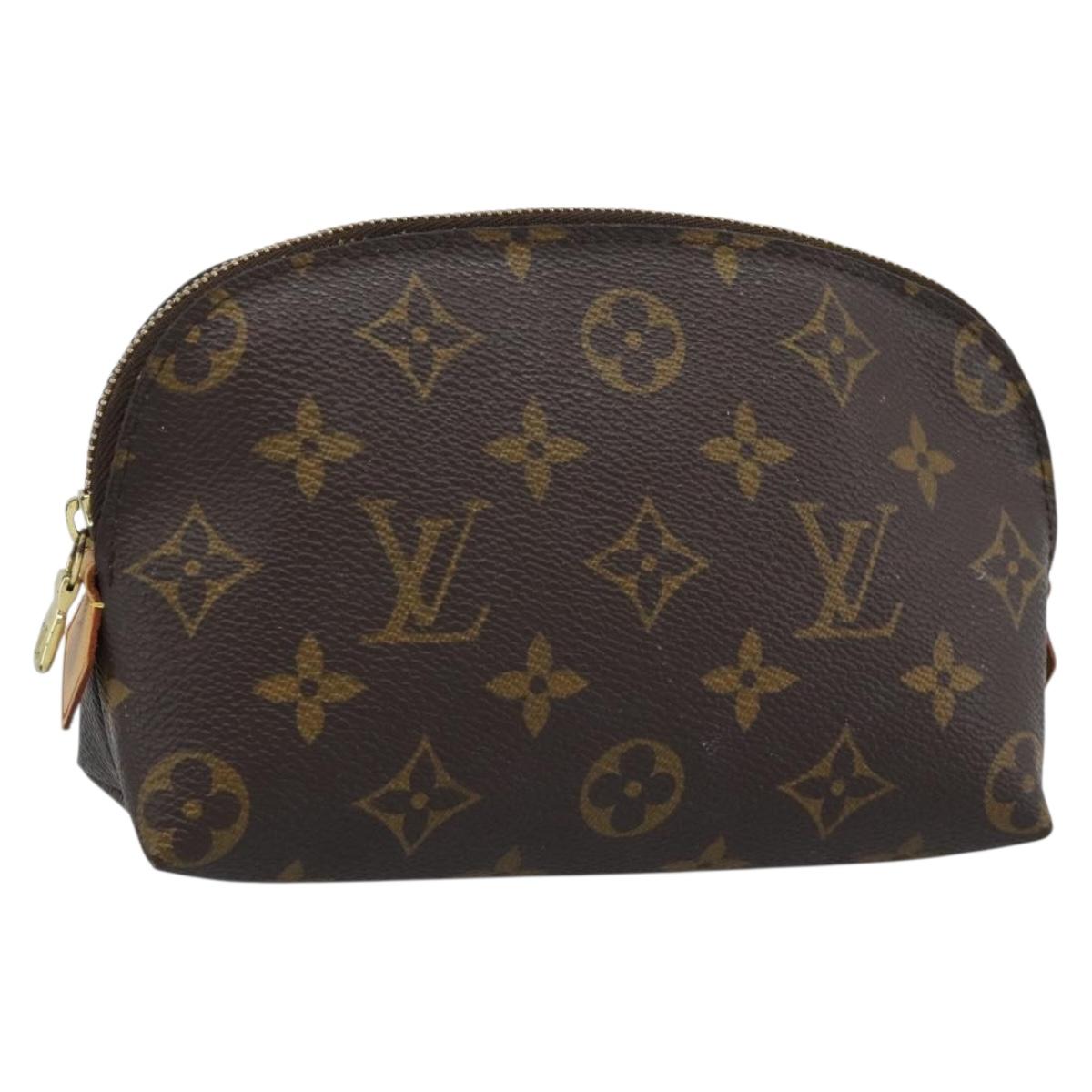 LOUIS VUITTON Monogram Pochette Cosmetic PM Pouch M43998 LV Auth hk3910