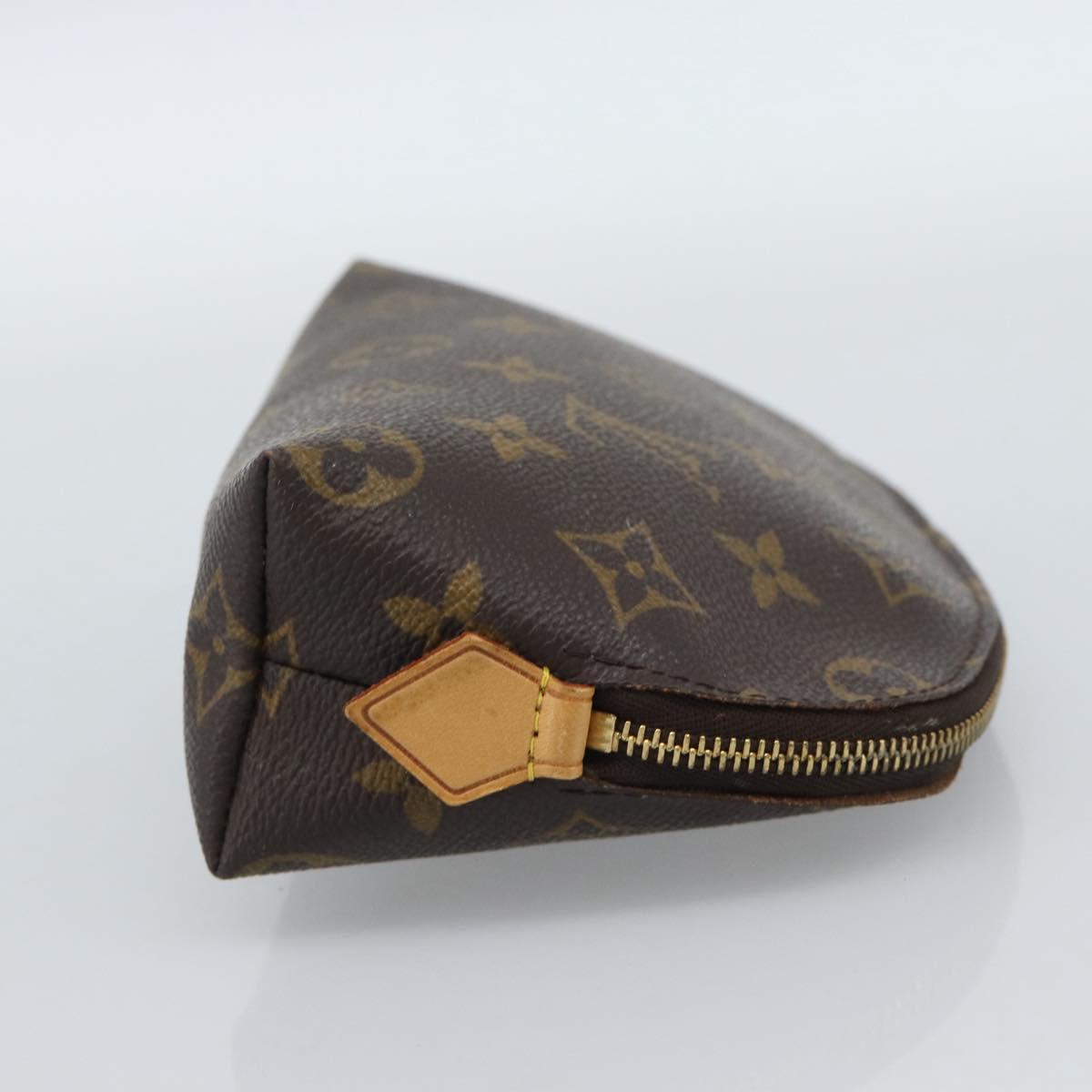 LOUIS VUITTON Monogram Pochette Cosmetic PM Pouch M43998 LV Auth hk3910