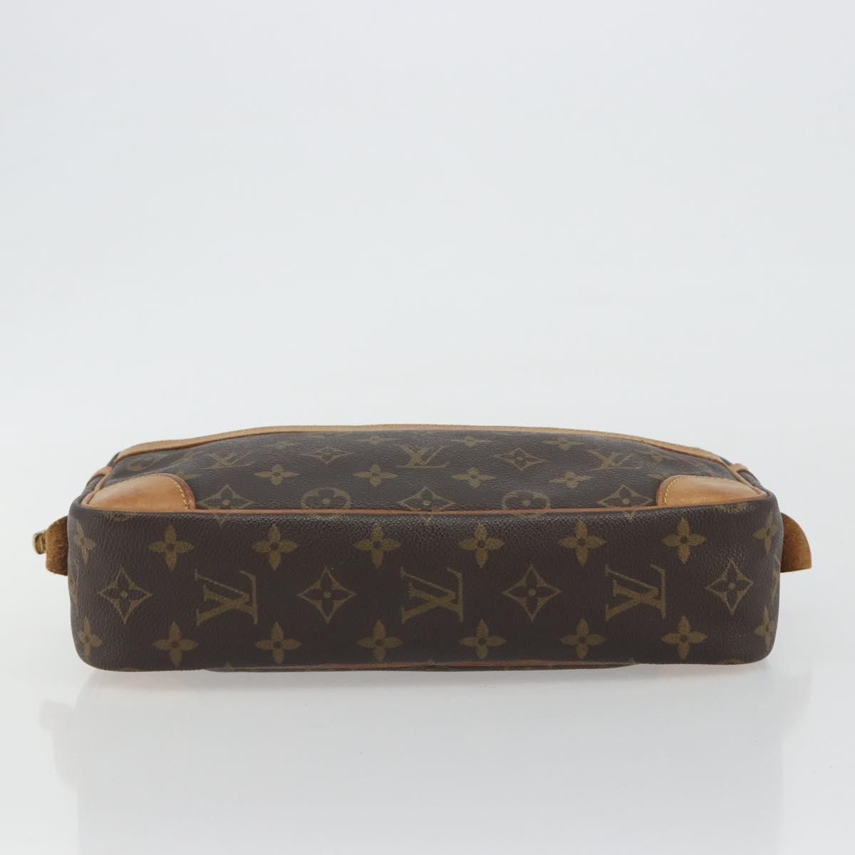 LOUIS VUITTON Monogram Compiegne 28 Clutch Bag M51845 LV Auth hk3912