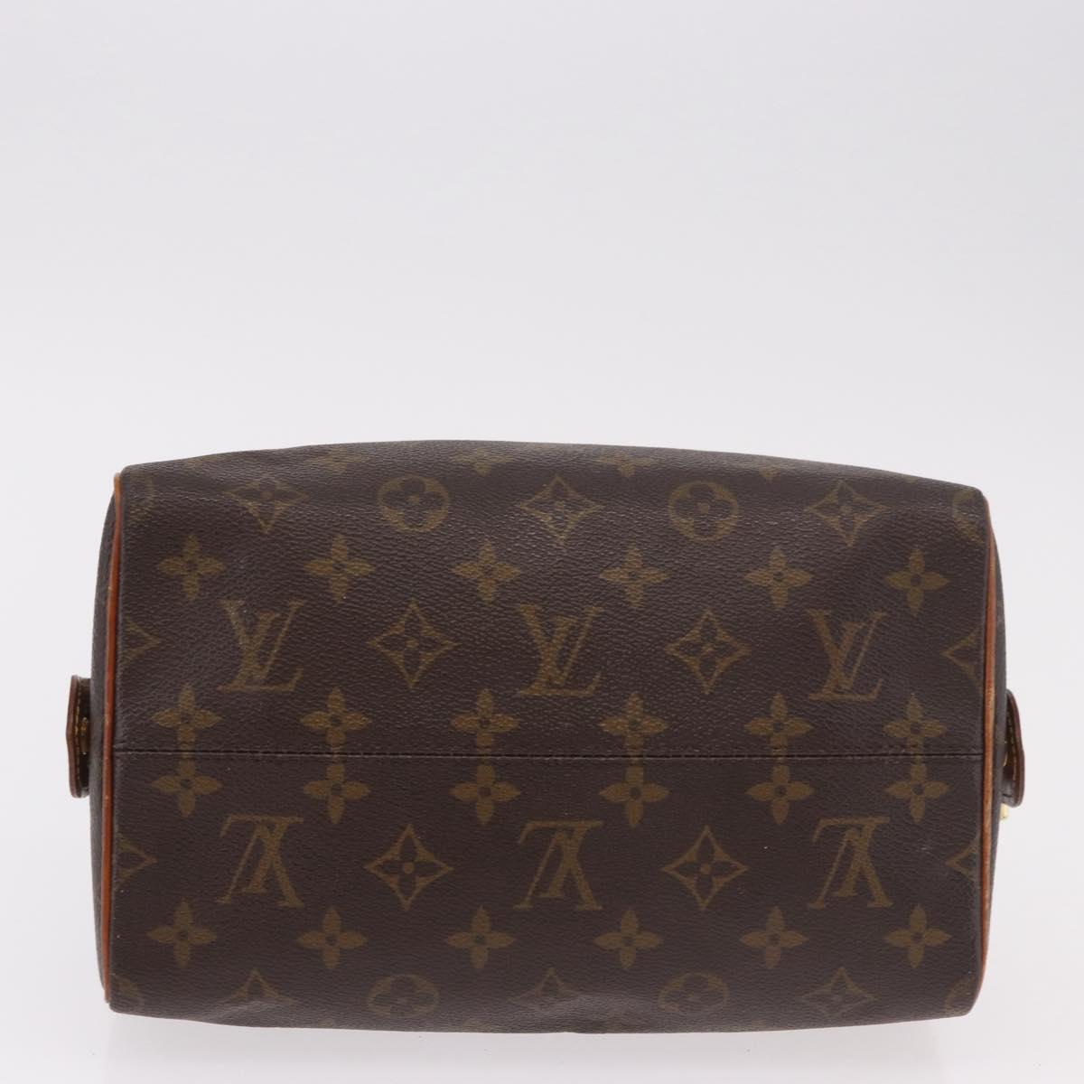 LOUIS VUITTON Monogram Trousse Patte Pression Cosmetic Pouch M47636 Auth hk3913